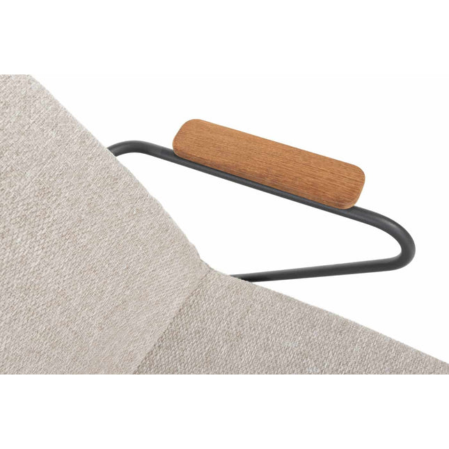 4 Seasons Outdoor Veneto stapelbare dining stoel olive RVS incl. kussen