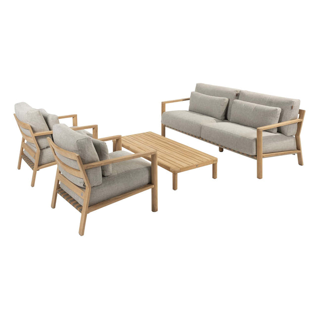 4 Seasons Outdoor Lucas loungeset + Finn salontafel