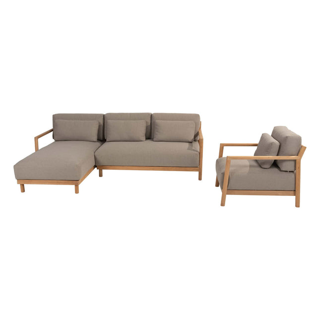 4 Seasons Outdoor Marie chaise lounge bank + loungestoel