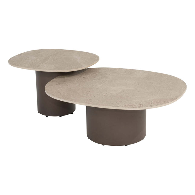 4 Seasons Outdoor Santorini loungebank + Sofie salontafels