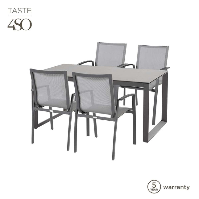 Taste 4SO Torino dining + Heritage keramiek tafel 160 cm