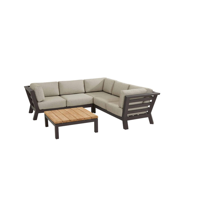 4 Seasons Outdoor Meteoro loungeset + Capitol salontafel 90 x 90 cm