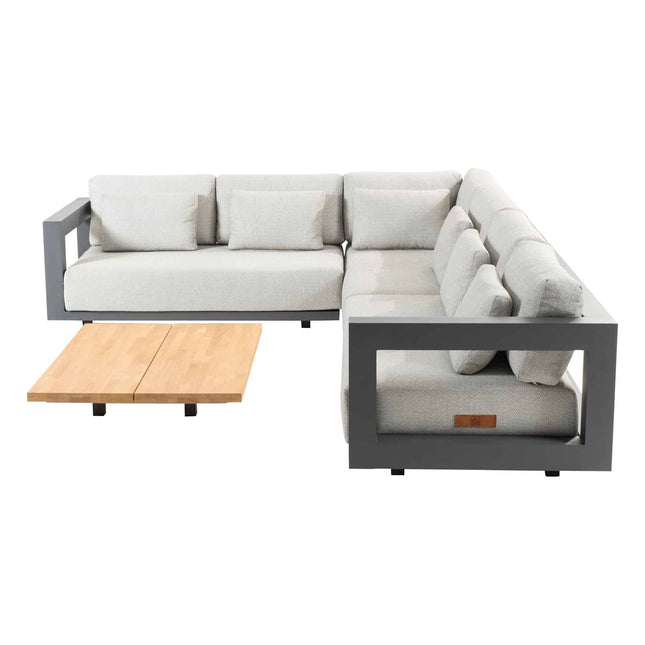 4 Seasons Outdoor Metropolitan loungeset links + salontafel 120 cm
