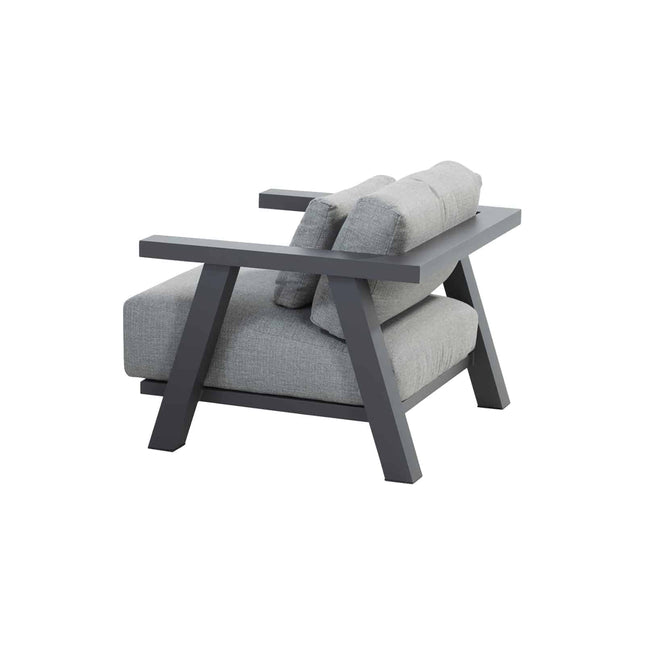 4 Seasons Outdoor Iconic loungeset + Forza hoge salontafel 120 x 70 x 55 cm