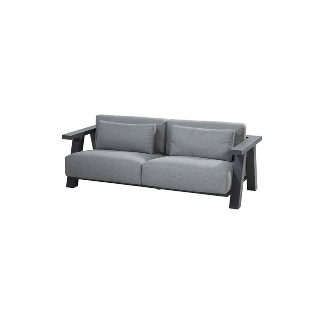 4 Seasons Outdoor Iconic loungeset + Forza hoge salontafel 120 x 70 x 55 cm