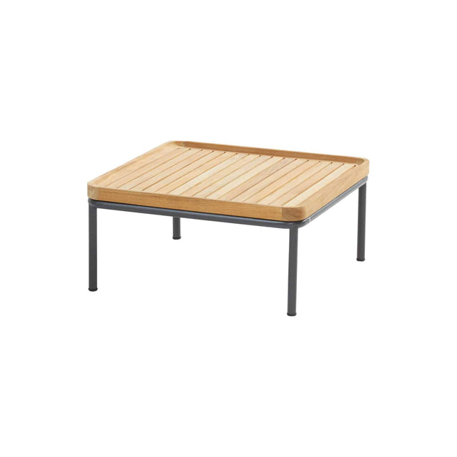 4 Seasons Outdoor Figaro salontafel 75 x 75 cm. teak top