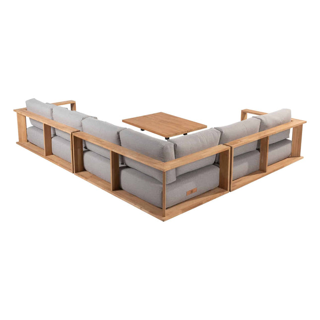 4 Seasons Outdoor Eternity loungeset links + Metropolitan salontafel 120 cm