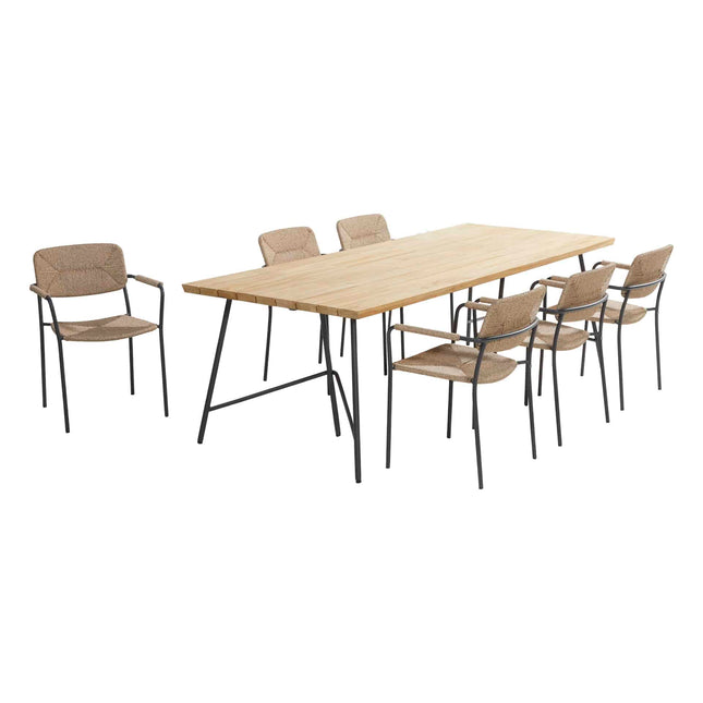 Taste 4SO Lano eettafel 240 x 100 x 75 cm.