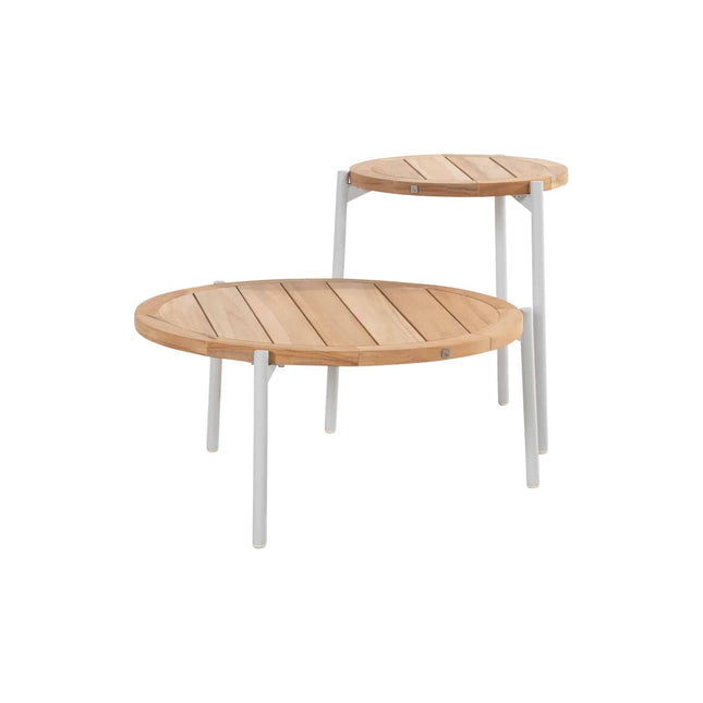 4 Seasons Outdoor Yoga salontafel frost grey Ø 73 cm