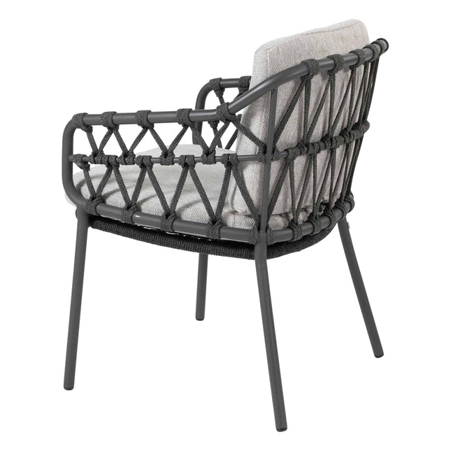 4 Seasons Outdoor Calpi dining + Taste 4SO Prado teak tafel ovaal 240 cm