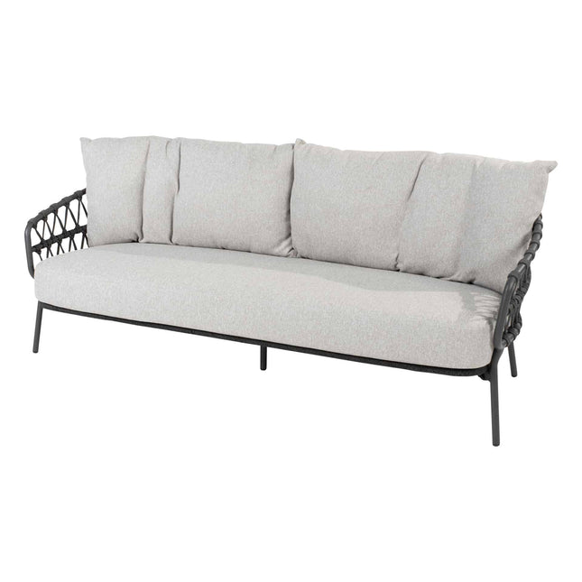 4 Seasons Outdoor Calpi 3-zits lounge bank incl. 3 kussens