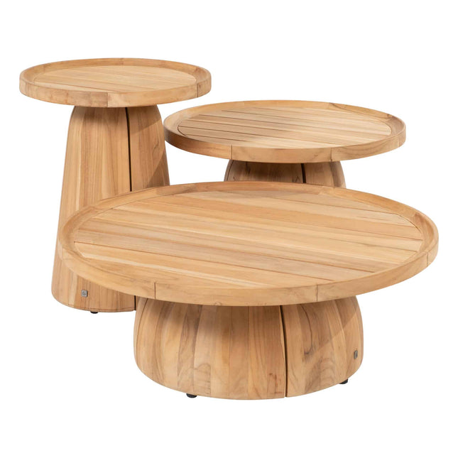 4 Seasons Outdoor Pablo salontafel teak 60 cm Ø (H 40)