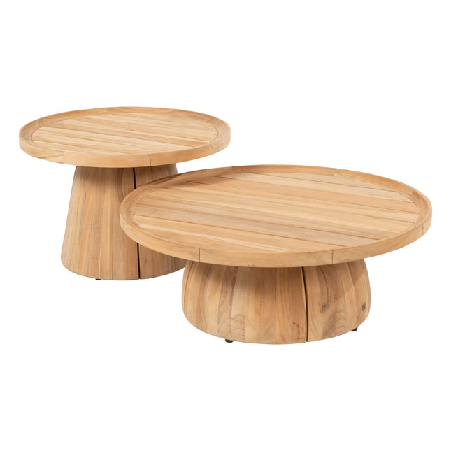 4 Seasons Outdoor Metropolitan loungeset latte + Pablo salontafels