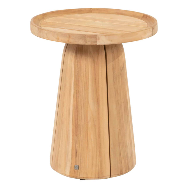 4 Seasons Outdoor Pablo bijzettafel teak 45 cm Ø (H 55)