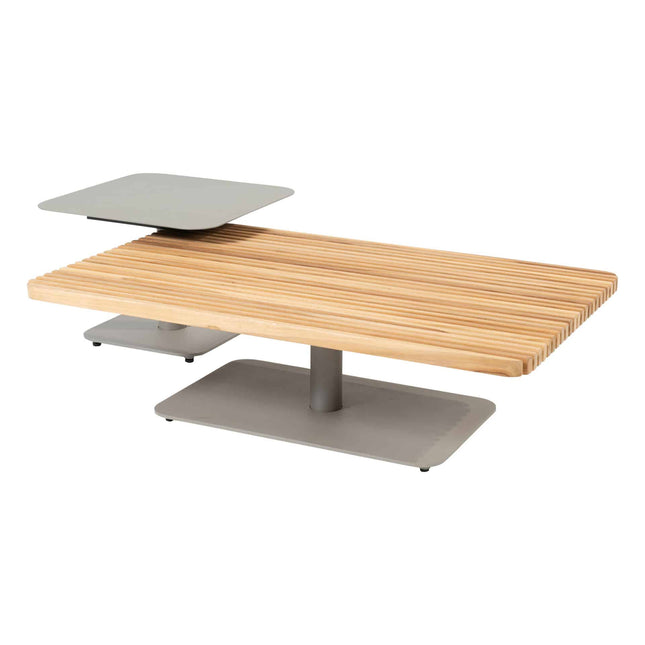 4 Seasons Outdoor Plato salontafel alu tafelblad 55 x 55 x 40 cm