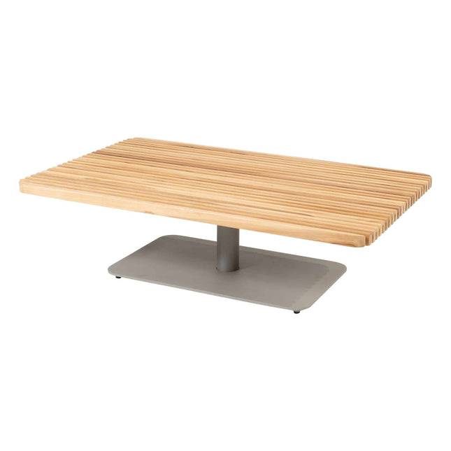 4 Seasons Outdoor Plato salontafel teak tafelblad 120 x 75 x 35 cm