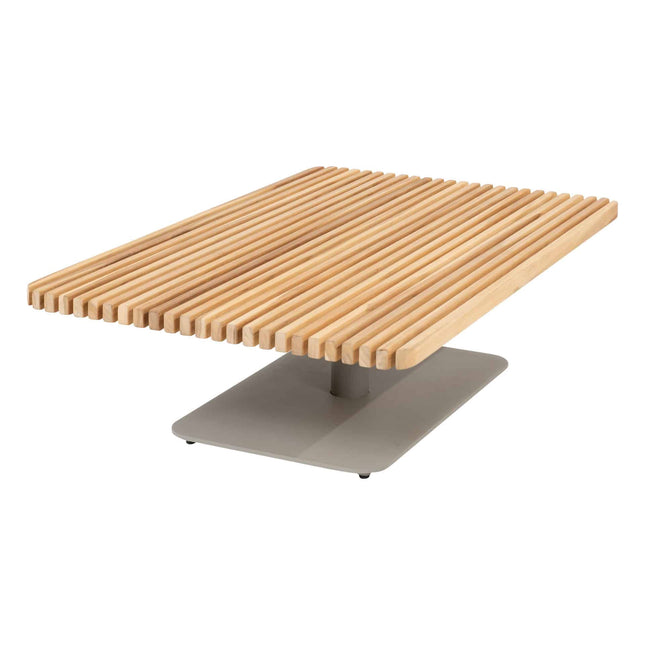 4 Seasons Outdoor Plato salontafel teak tafelblad 120 x 75 x 35 cm