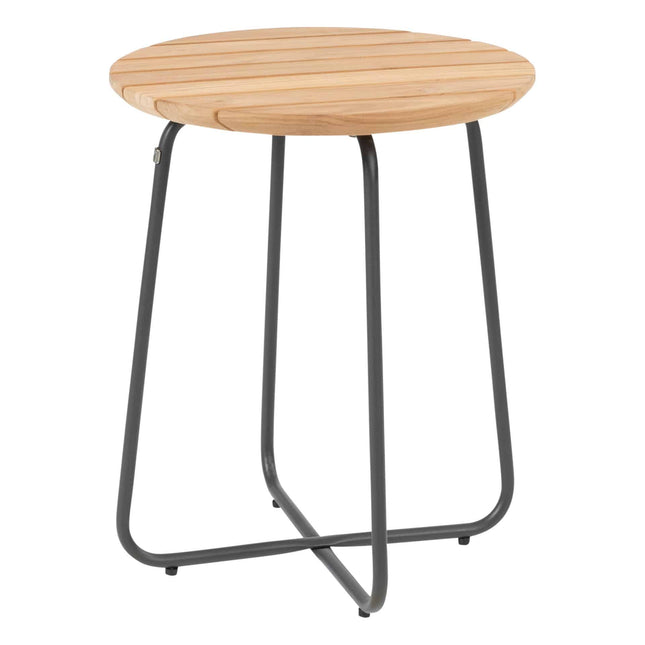4 Seasons Outdoor Verdi bijzettafel teak 45 cm Ø (H 55)