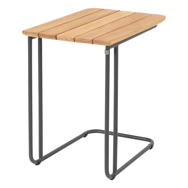 4 Seasons Outdoor Verdi bijzettafel teak 50 x 35 x 45 cm