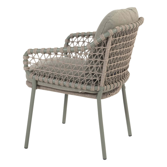 4 Seasons Outdoor Jura stapelbare dining stoel incl. 2 kussens