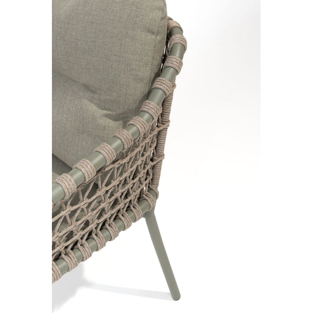 4 Seasons Outdoor Jura stapelbare dining stoel incl. 2 kussens