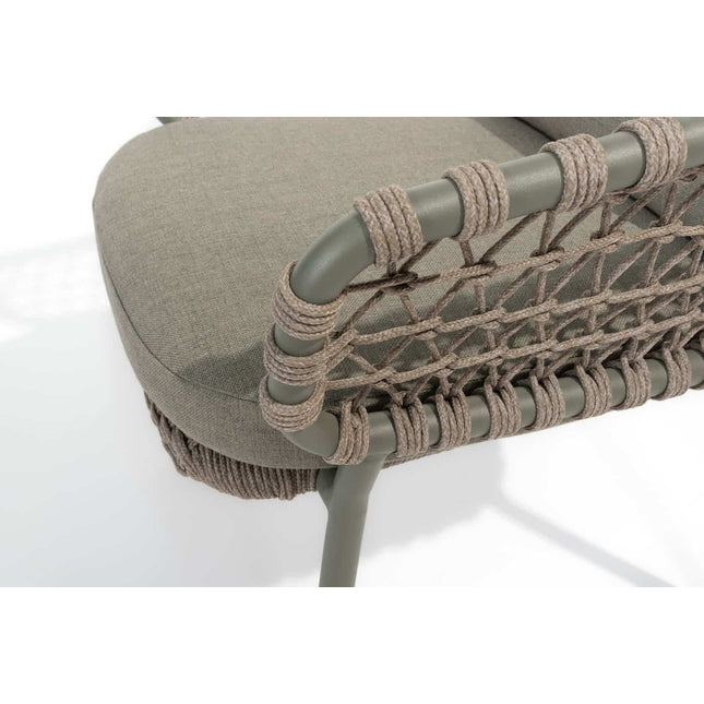 4 Seasons Outdoor Jura stapelbare dining stoel incl. 2 kussens