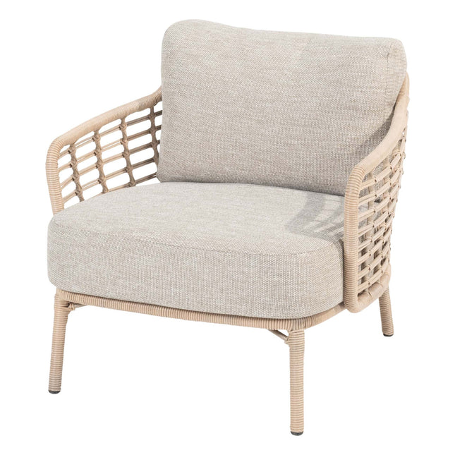 4 Seasons Outdoor Como loungeset harvest + Finn salontafel 80 Ø cm