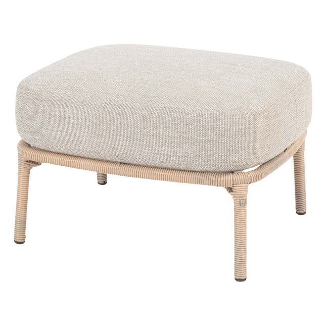 4 Seasons Outdoor Como loungeset harvest + voetenbank + Verdi salontafels