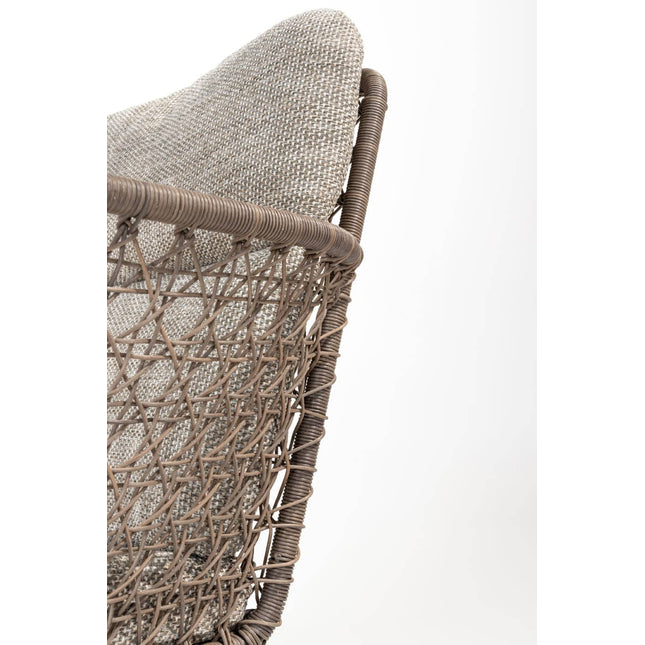 4 Seasons Outdoor Aprilla dining pure (6 st.) + Privada tafel ovaal HPL blad 240 cm