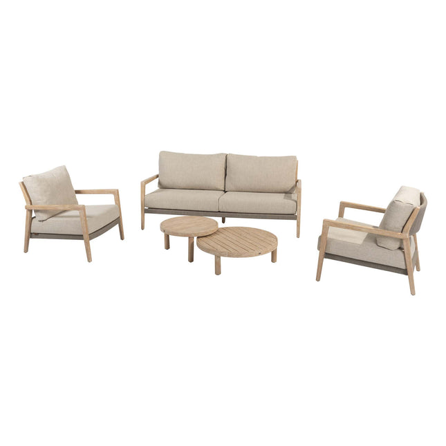4 Seasons Outdoor Julia loungeset + Sem salontafels