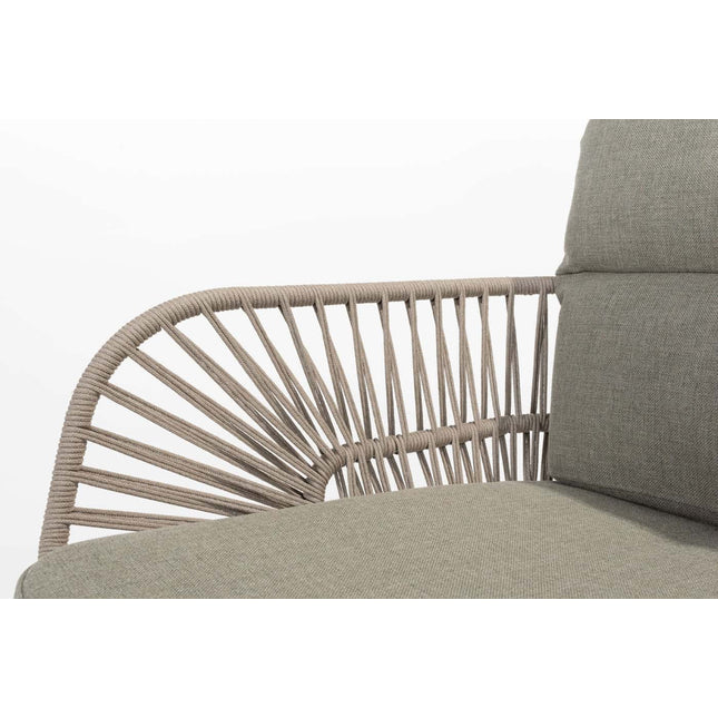 4 Seasons Outdoor Murcia dining stoel olive incl. 2 kussens