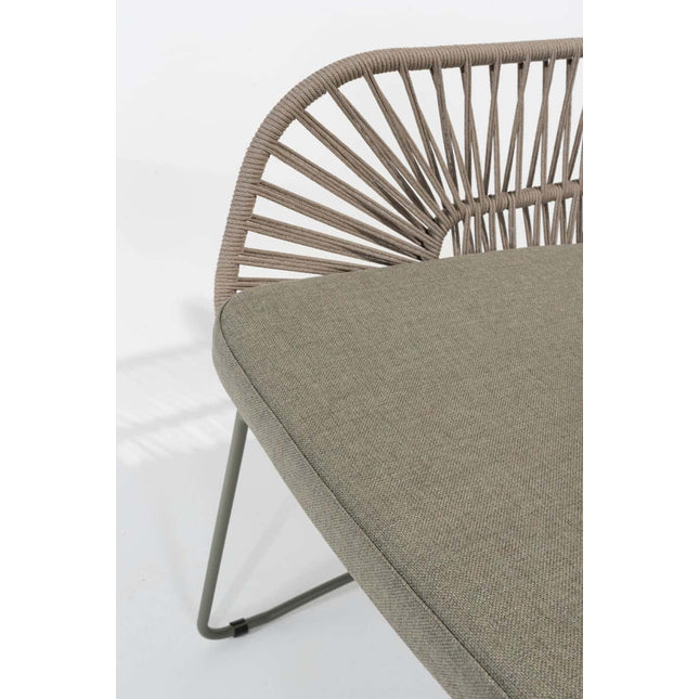 4 Seasons Outdoor Murcia dining stoel olive incl. 2 kussens