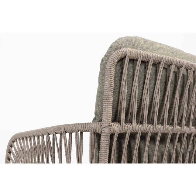 4 Seasons Outdoor Murcia dining stoel olive incl. 2 kussens