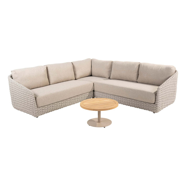 4 Seasons Outdoor Casanova loungeset + Volta salontafel 60 Ø cm