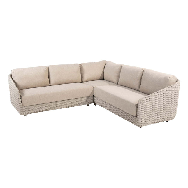 4 Seasons Outdoor Casanova loungeset + Pablo salontafel 60 Ø cm