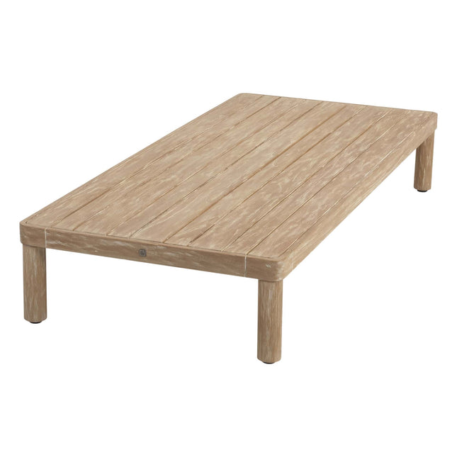 4 Seasons Outdoor Sem salontafel brushed teak 150 x 65 x 25 cm.