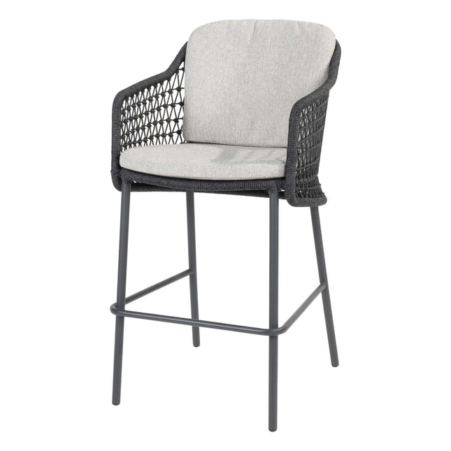 4 Seasons Outdoor Tramonti barstoel + Taste 4SO Taverne bartafel teak 200 cm