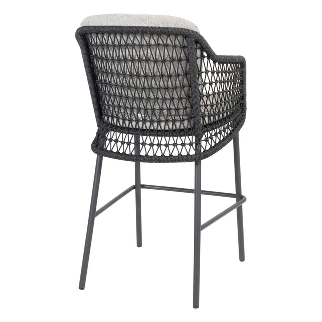 4 Seasons Outdoor Tramonti barstoel + Taste 4SO Taverne bartafel teak 200 cm