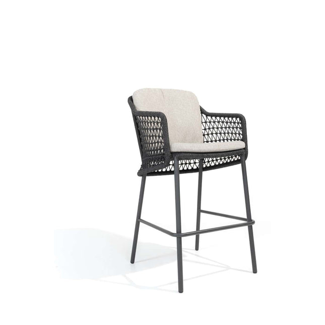 4 Seasons Outdoor Tramonti barstoel + Taste 4SO Prado bartafel teak 200 cm