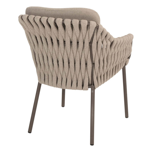 4 Seasons Outdoor Montera dining + Taste 4SO Prado tafel met keramisch tafelblad barrel terre 240 cm