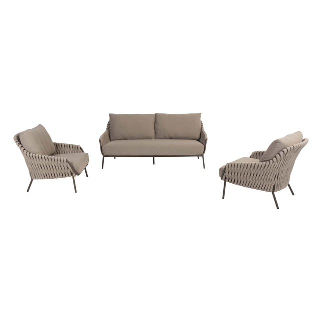 4 Seasons Outdoor Montera loungeset zonder salontafel