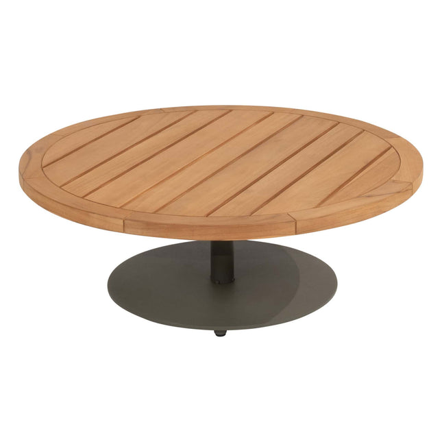 4 Seasons Outdoor Volta salontafel centrale poot olive 80 cm. Ø (H 30)