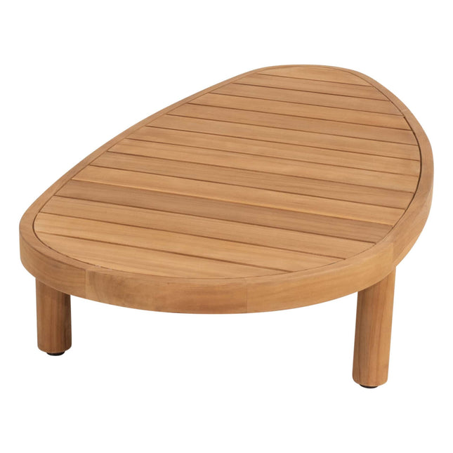 4 Seasons Outdoor Capalbio loungeset + Finn salontafel kiezel-vorm 125 cm