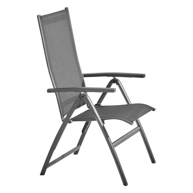 Taste 4SO Cadiz verstelbare stoel + Ridge tafel antraciet 220 cm