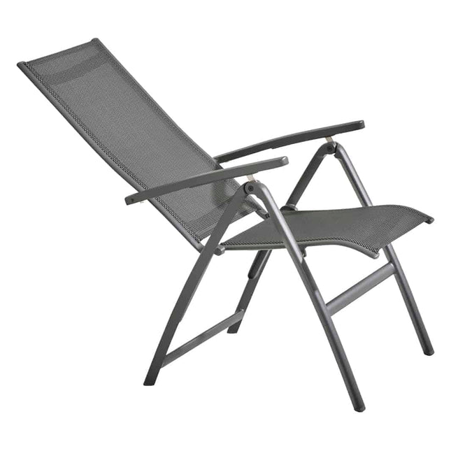 Taste 4SO Cadiz verstelbare stoel + Ridge tafel antraciet 220 cm