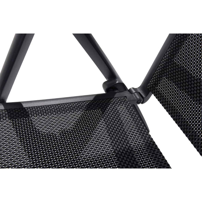 Taste 4SO Cadiz verstelbare stoel + Ridge tafel antraciet 220 cm