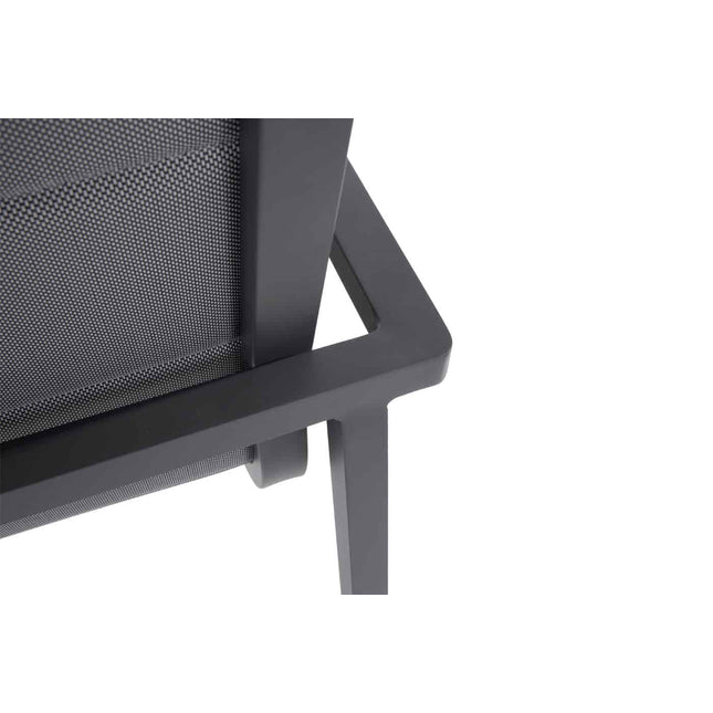 Taste 4SO Bari stapelbare dining stoel + Optimum uitschuiftafel keramiek 220-280-340 cm