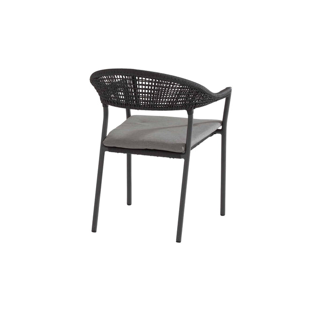 Taste 4SO Sienna dining + Prado teak tafel 130 Ø cm