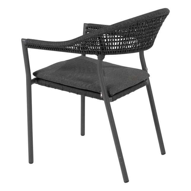 Taste 4SO Sienna dining + Prado teak tafel 130 Ø cm