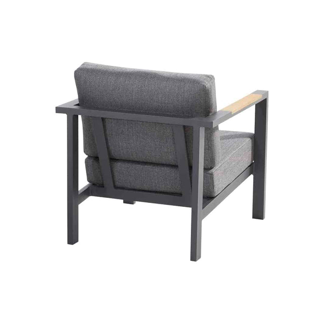 Taste 4SO Ginger loungeset antraciet + salontafel 120 x 64,5 cm